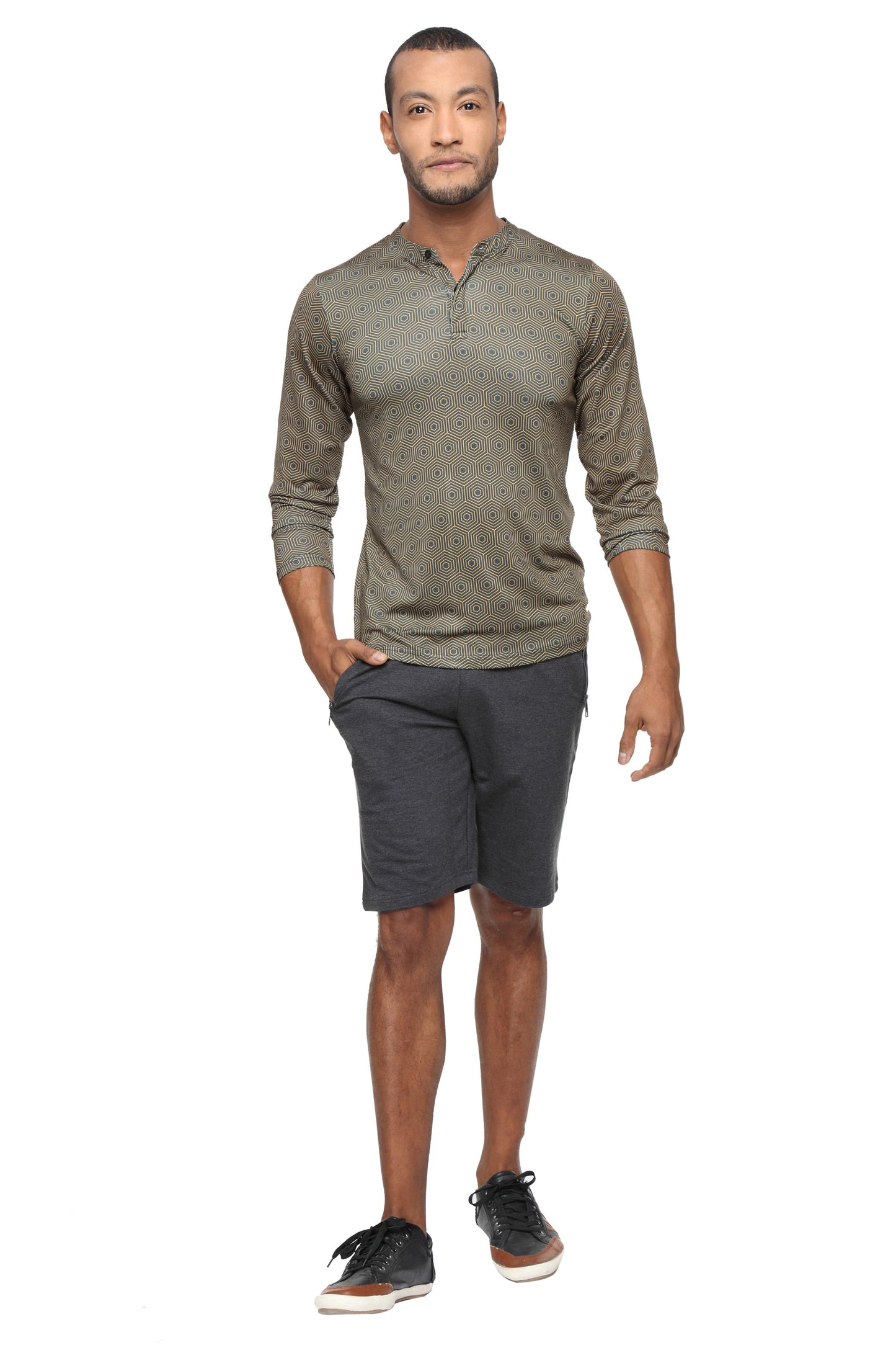 Cotton training Shorts- Grey - Zebo Active Wear