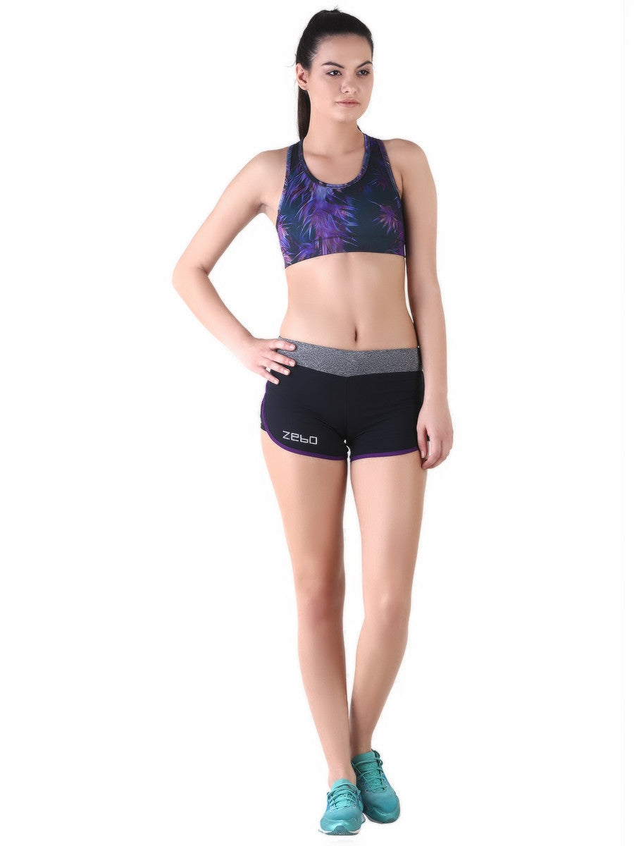Anti-bacterial quick dry shorts - Zebo Active Wear