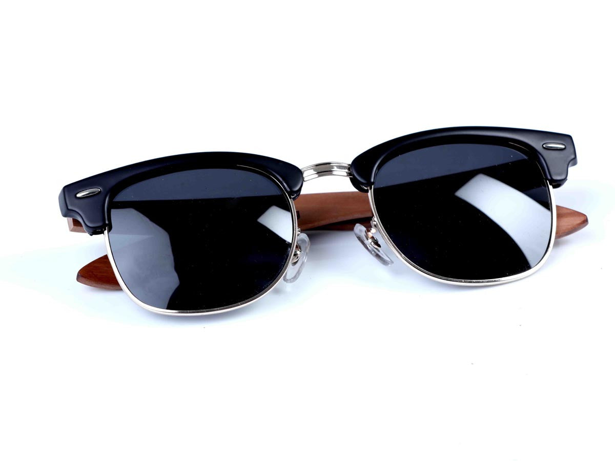 Clubmaster- Polarised UV protection sunglasses - Zebo Active Wear