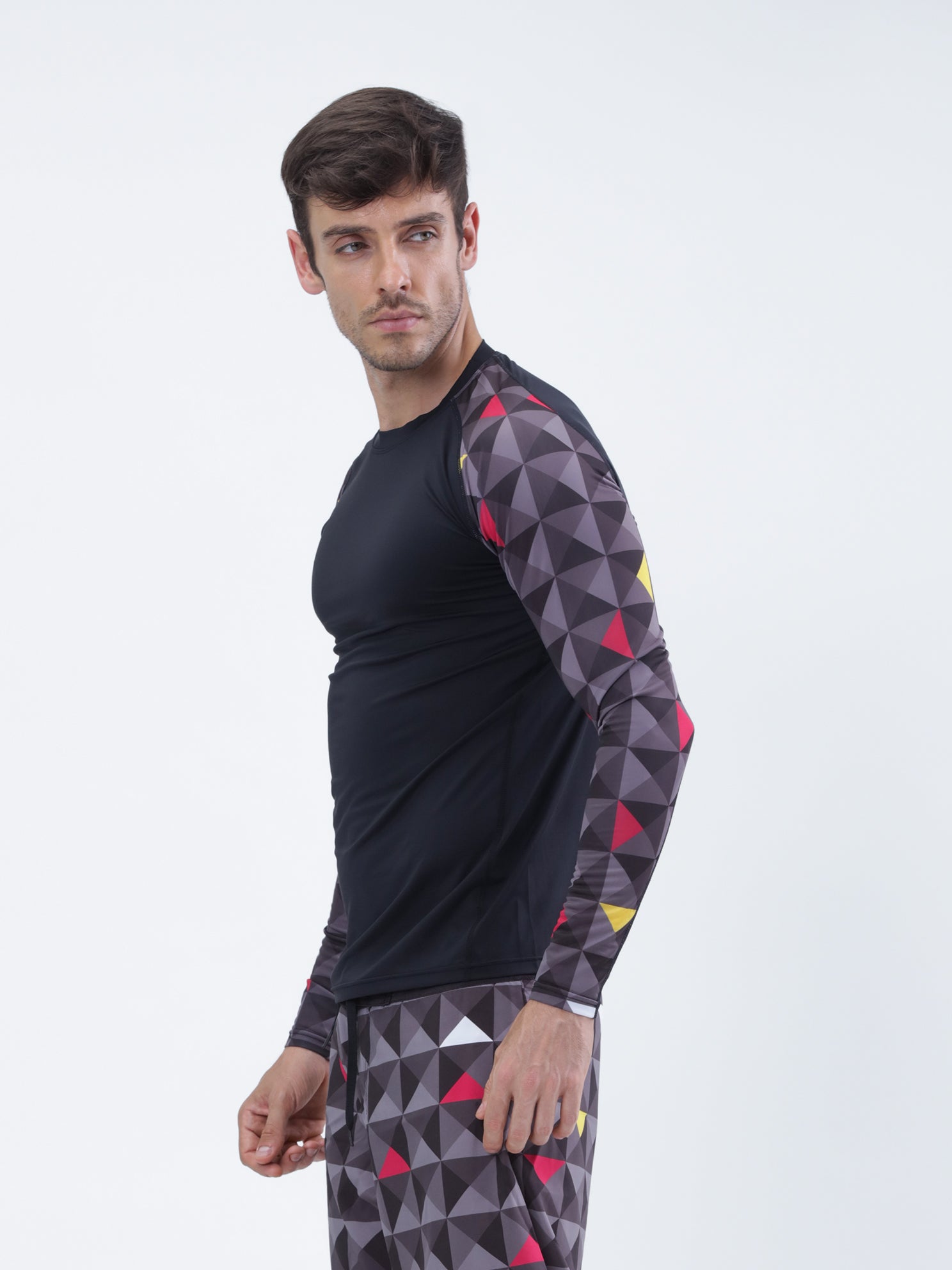 AbsArt full sleeve compression top - Zebo Active Wear