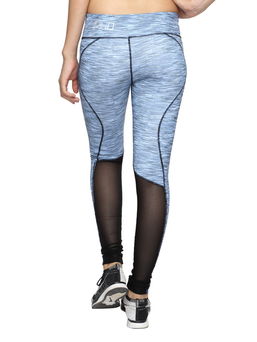 Anti-bacterial ultra flex-quick dry leggings with back mesh - Zebo Active Wear