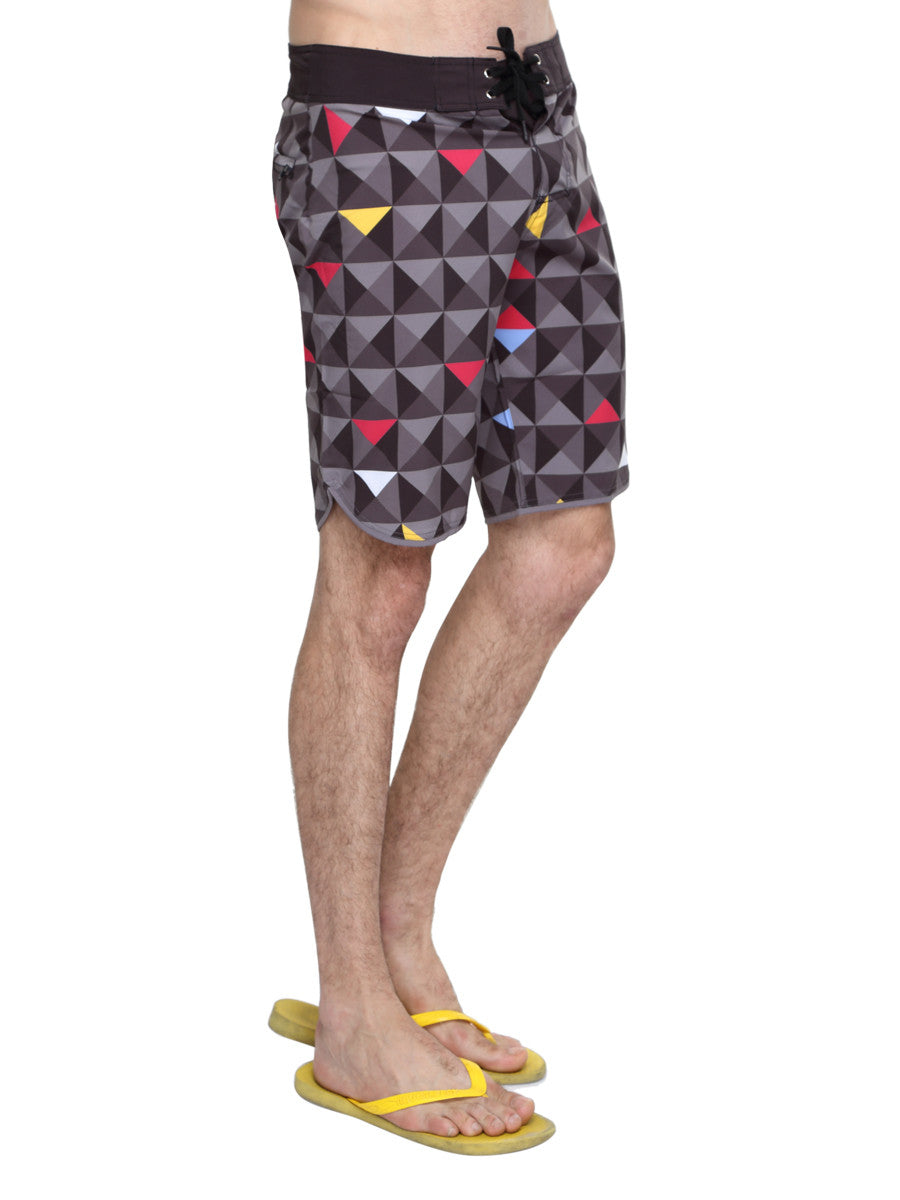 Board shorts- AbsArt quick-dry poly shorts - Zebo Active Wear